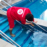 manutenção de piscina